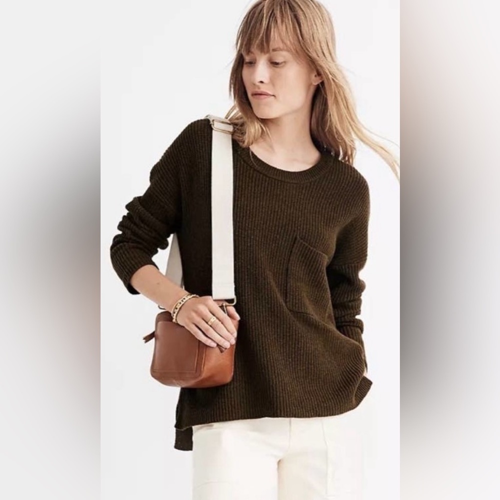 MADEWELL Thompson Pocket Pullover
Sweater Size S